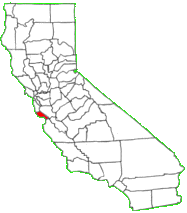 Santa Cruz County Map