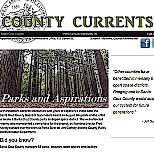 Fall News Letter Santa Cruz County